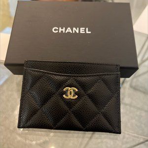 Chanel card holder